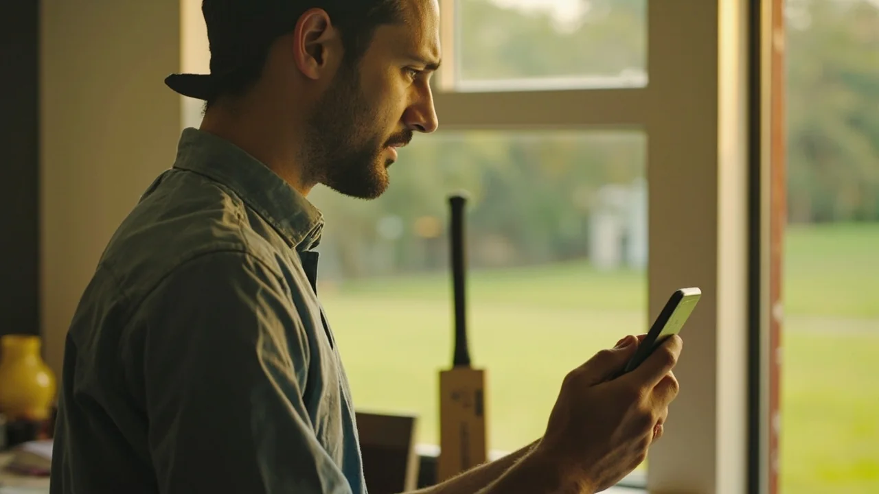 Adult reviewing a written spending limit away from a phone